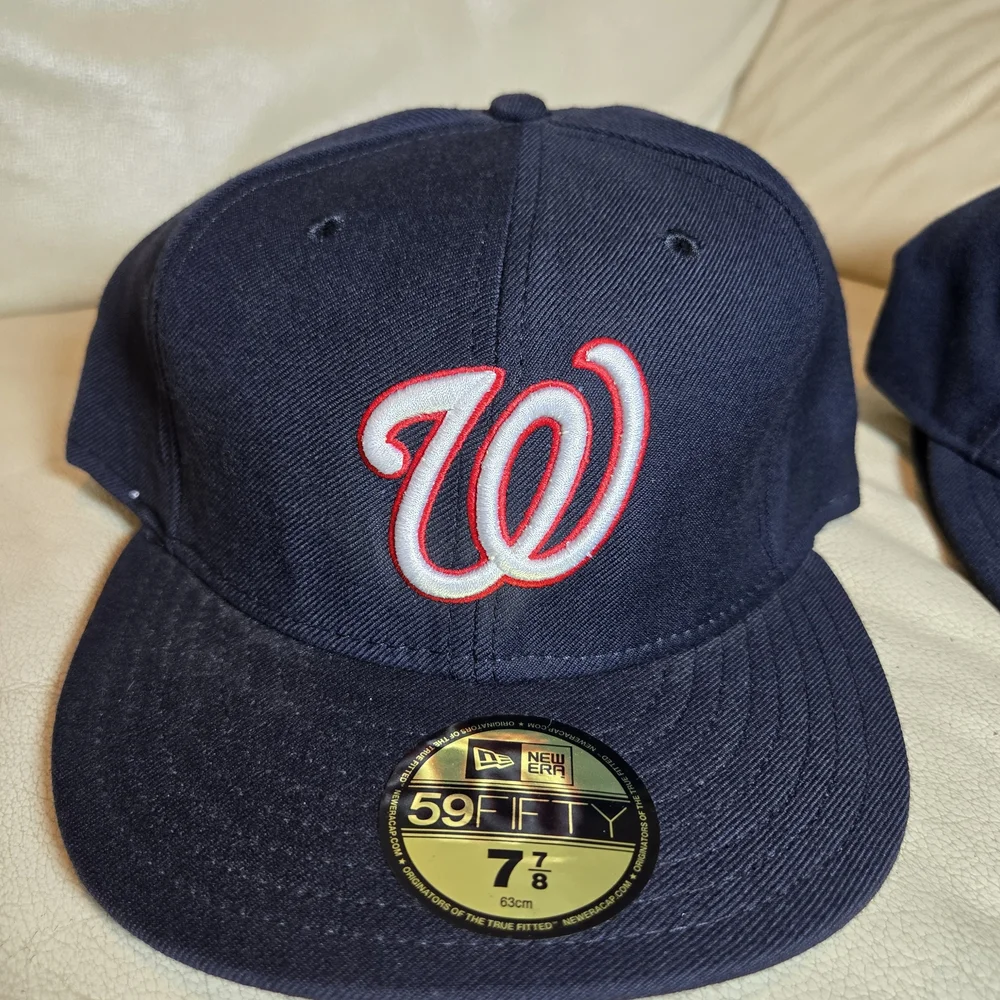 Washington Nationals Hat Cap NewEra 59Fifty MLB Official OnField Fitted ALL SIZ - Picture 2 of 6
